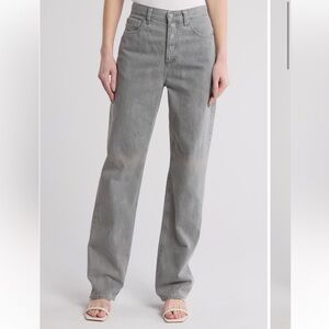 AG Ezzra Straight Leg Jeans Gray Jeans women’s size 27‎ NWT